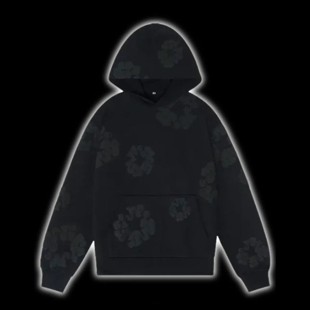 DENIM TEAR HOODIES