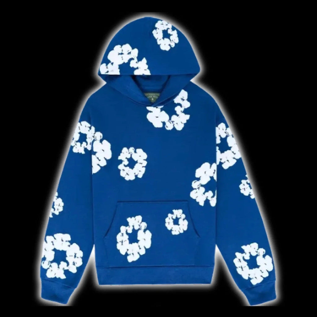 DENIM TEAR HOODIES